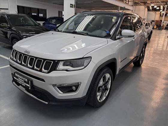 JEEP COMPASS 2.0 16V FLEX LIMITED AUTOMÁTICO JEEP COMPASS 2.0 16V FLEX LIMITED AUTOMÁTICO
